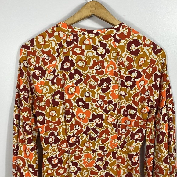 CAbi 70s style Daydream Floral Long Sleeve Dress - Multicolor XS - Picture 12 of 15